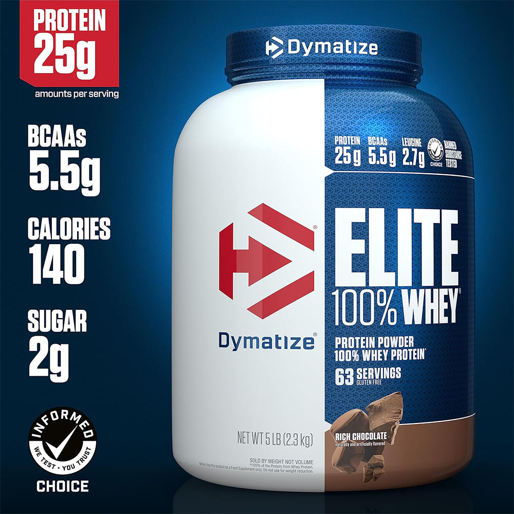 Dymatize Elite 100% Whey Protein 5Lbs